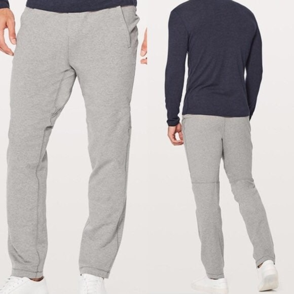 Men’s Lululemon Gray Cross Cut Pants Size XXL